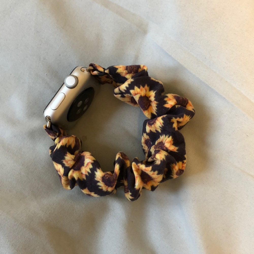 Scrunchie Apple Watch sunflower BAND fits 38 mm🌻